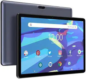 10.1 inch Android Tablet with 3GB RAM, 32GB ROM, 128GB Expandable, Quad-Core, HD IPS Screen, 2MP + 8MP Dual Camera, 1280 * 800 IPS HD Touch Screen,Wi-Fi, 6000mAh Battery