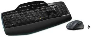 Logitech 920002416 MK710 Wireless Desktop Set, Keyboard/Mouse, USB, Black (LOG920002416)