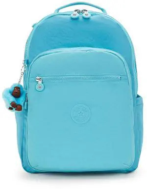 Kipling Women's Seoul 15" Laptop Backpack, Durable, Roomy with Padded Shoulder Straps, Built-In Protective Sleeve