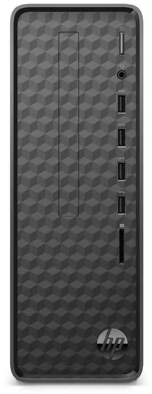 HP S01-pf1013w Slim Desktop Celeron G5900 3.4GHz Intel UHD Graphics 610 4GB RAM 1TB HDD Win 10 Home Black