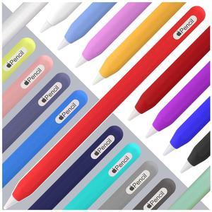 19 Packs Ultra Thin Silicone Skin Cover Compatible with Apple Pencil 2nd Gen, Protective Silicone Case for iPad Pro 11 12.9 inch 2018 Pencil Case Shockproof Soft Silicone Sleeve (19 Colors)
