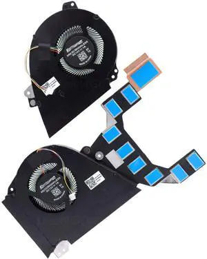Deal4GO 12V CPU & GPU Graphics Cooling Fan Replacement for ASUS ROG Zephyrus GX501 GX501GI GX501GI-XS74