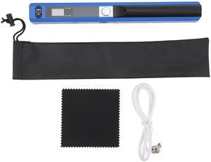 Portable Scanner A4 Document Photo Scanner, Handheld Scanner for Business, Photos, Pictures, Receipts, Books, JPG PDF Format Selection, Up to 900 DPI