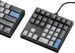 FJADRAR Mechanical Number Pad, 34 Key Hot Swappable Numpad with Gateron Brown Switches, USB Wired Numeric Keypad with PBT Keycaps White Backlit Number Pad for Laptop, MacBook,PC Desktop