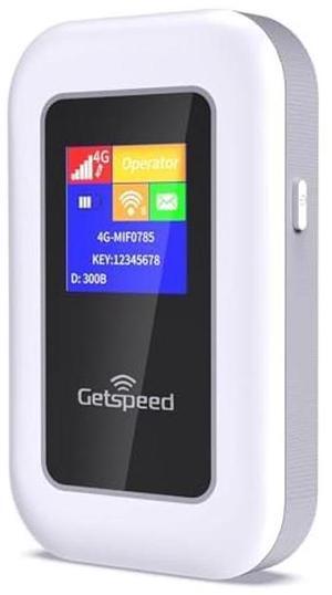 4G LTE WiFi Mobile Hotspot,Portable WiFi Router,No SIM Card Needed,10 Connected Devices,Pocket Worldwide Wireless Network Device for Travel in 100+ Countries