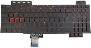 US Backlit Keyboard Replacement for ASUS TUF Gaming FX505D FX505DT FX505DU FX505DY FX504 FX80