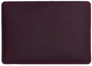 INCARNE Leather Laptop Caase 14 inch Compatible with MacBook Pro 14 inch Sleeve, Laptop Carrying Case Made for MacBook Pro 14", Genuine Leather, Burgundy
