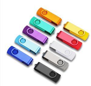 64GB USB Flash Drives - 10 Pack USB 2.0 Jump Drives, Assorted Color USB Thumb Drives, Portable USB Storage Memory Sticks for Easy File Transfer - Perfect for Home & Office Use
