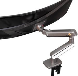 NB Ergonomic Gaming Monitor Arm for Flat/Ultrawide/Curved Monitors 27 to 50 inch, Heavy Duty Monitor Stand Load up to 18 kg, VESA 75/100 mm Monitor Mount A6
