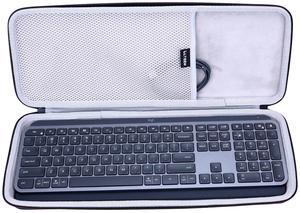 LTGEM Case Compatible with Logitech MX Keys S/MX Mechanical/MX Keys Wireless Keyboard(Inside: 17.1"x6"x1.1"), Case Only