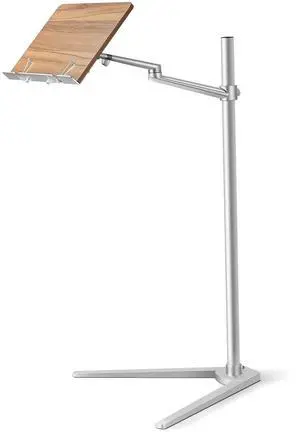 Book Stand for Reading, Floor Stand/Holder for Laptop,Tablet,Phone,Compatible with MacBook,iPad Notebook
