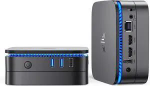 KAMRUI Mini PC 16GB DDR RAM, 1TB M.2 SSD Desktop Computers, Alder Lake N95(up to 3.4 GHz) Micro Computer Support 4K UHD/HDMI 2.0/LAN/Dual-Band WiFi for Home Server
