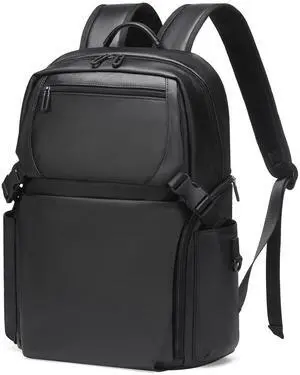 SUIKIHUM Laptop Backpack Airline Approved for Men Fit 16 Inch Oxford Carry on Luggage Weekender Daypack (Black)