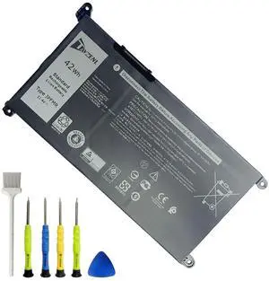 TAVZENL JPFMR 42Wh Chromebook 3100 Battery Replacement for Dell Chromebook 3100 2-in-1 Series 07GDY 7T0D3 7MT0R 16DPH 65N6H RDNP5 DN33X 11.4V 3500