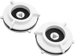 Nab Hub Adapter, 2Pcs Nab Hub Adapter Universal Loading Device for Studer for ReVox, for B67, for Akai, for Teac, for G8M2, etc. (White)