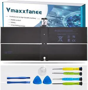 Vmaxxfanee DYNK01 G3HTA036H 45.2Wh Battery Replacement for Microsoft Surface Laptop 1st Gen Laptop 1769 2017, Surface Laptop 1782 13.5'', 2-LQN-00004 KSR-00001 DAG-00003 7.57V 5970mAh