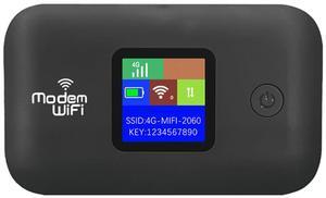 4G LTE Wi Fi Mobile Hotspot, Portable Wi Fi Hotspot for Travel, 10 Connected Devices, Cordless Internet Router Devices with SIM Card Slot, for Europe Africa Southeast Asia