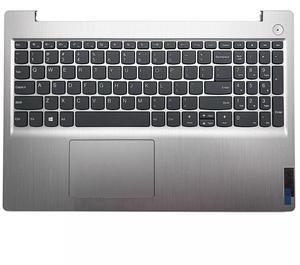 Wzqrps New Replacement for Lenovo IdeaPad 3-15 3-15IIL05 3-15ADA05 3-15IML05 Laptop Upper Case Palmrest Non-Backlit Keyboard Touchpad Assembly Part 5CB1D03689 5CB0X57656 Silver