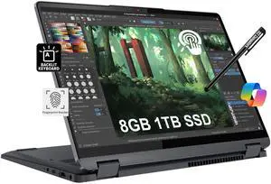 Lenovo IdeaPad Flex 5i 2-in-1 Laptop (14" FHD+ Touchscreen, Intel Core i3-1215U, 8GB RAM, 1TB SSD) Convertible, Fingerprint, Backlit, FHD Webcam, 9-Hr Battery Life, IST Pen, Win 11 Home S Mode, Grey Lenovo IdeaPad Flex 5i 2-in-1 Laptop (14" FHD+ Touchscreen, Intel Core i3-1215U, 8GB RAM, 1TB SSD) Convertible, Fingerprint, Backlit, FHD Webcam, 9-Hr Battery Life, IST Pen, Win 11 Home S Mode, Grey