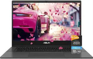 ASUS Chromebook Laptop 14inch FHD IPS Display - 8Core MediaTek Kompanio 520 - Google Chromebook School Student - Long Battery Life - WiFi 6 - USB C - Ultralight - 2024 (4GB RAM | 96GB Storage)
