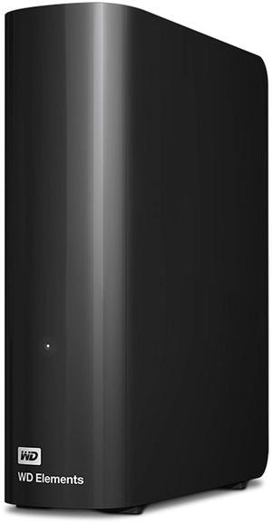 Western Digital 8TB Elements Desktop External Hard Drive, USB 3.0 external hard drive for plug-and-play storage - Western DigitalBWLG0080HBK-NESN, Black