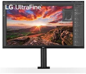 LG 32UN880-B 32" UltraFine Display Ergo UHD 4K IPS Display with HDR 10 Compatibility and USB Type-C Connectivity, Black