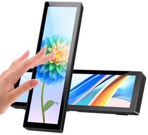 Upgraded 8.8 Inch Small Touchscreen Monitor, PC Temperature Display, PC Sensor Panel Display, IPS USB Mini Screen for Raspberry Pi, AIDA64 CPU RAM Data Monitor ARGB Computer Case