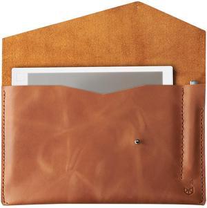 Capra Leather reMarkable 2 Tablet Case for Men, Light Brown E-reader Folio, Handmade E-ink Digital Paper Sleeve, Protective Marker Holder. Mens Gifts