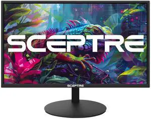 Sceptre E275W-19203R 27 inch1080P LED Monitor 99% sRGB 2X HDMI VGA Build-In Speakers, Machine Black (E275W-19203R series)