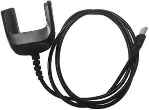 MC3300 USB Charging Cable (CBL-MC33-USBCHG-01) for Zebra Symbol MC3300 MC3300x MC3300ax MC3300R Barcode Scanner, USB Communication and Charging Cable, Requires Power Supply (PWR-WUA5V12W0US)