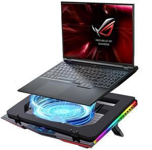 Cooling Pad for Asus ROG M16 M15 Zephyrus Strix G16 G14 G15 G17 TUF Series Gaming Laptop,It is a Heat Dissipation Monster with Powerful Turbo Fan Can Fast Cooling,RGB Light Mode