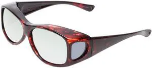 Medspex Fl010 Photochromic Transition Glasses Tortoise Havana/Teal Therapeutic Color Therapy Light Sensitivity Chromotherapy