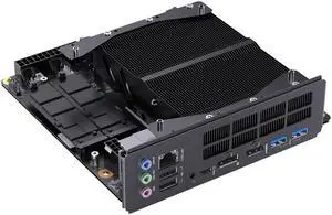 MINISFORUM BD795i SE Mini ITX Motherboard, AMD Ryzen 9 7945HX, 16 C/32 T,Up to 5.4 GHz,PCIe 5.0 x16 Slot, Dual PCIe4.0 M.2 Support, DDR5,8K Triple Output with HDMI/DP/USB-C, RJ45 2.5G, USB 3.2 Gen 2