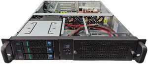 rackchoice 2U with 3 Bay hotswap