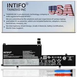 INTIFO 52.5Wh L21M3PE0 Laptop Battery Compatible with Lenovo IdeaPad Flex 5-14IAU7 5-14ALC7 5-14ABR8 5-14IRU8 5-16IAU7 5-16ALC7 5-16ABR8 5-16IRU8 Flex 7 L21B3PE0 L21C3PE0 L21L3PE0 L21M3PE1 L21M3PE2