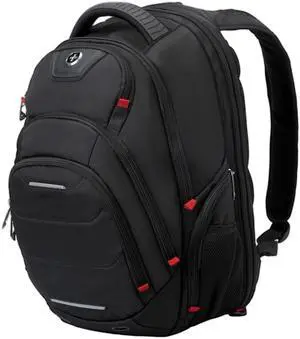 Swissdigital Neptune TSA-Friendly USB Charging, Sunglasses Holder, RFID Protection Laptop Backpack