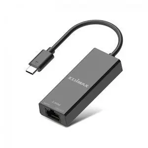 EDiMAX USB-C 2.5Gbps Ethernet LAN Adapter, USB 3.1 Type-C to RJ45 Gigabit Network Converter, 2.5Gbps/1Gbps/100Mbps, Plug and Play, Windows, Gaming Laptops, MacBook Pro, iPad Pro and More, EU-4307 V2