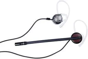 Plantronics Blackwire C435-M Stereo or Mono UC Headset, Microsoft Lync Compatible - Non-Retail Packaging - Black
