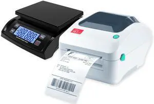 Arkscan S23 Mail Postage Scale & Arkscan 2054A USB Thermal Shipping Label Printer