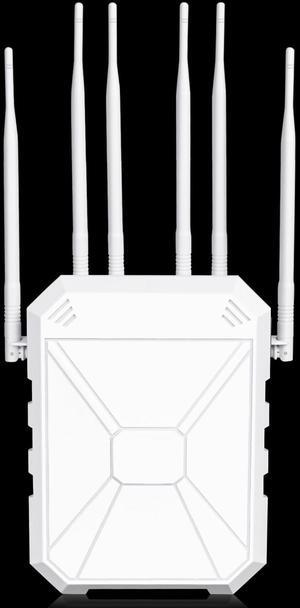 AX1800 Outdoor WiFi 6 Extender, IP67 Weatherproof Wi-Fi 6 Wireless Out-Door Access Point, Supports Extender/AP/Repeater, Dual Band High Power Long Range WiFi Extenders Signal Booster for Outdoor