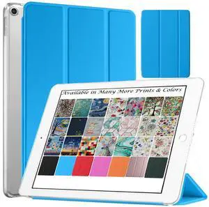 DuraSafe Cases for iPad 9.7 Inch 5 6 Air 1 2 [iPad 5th 6th Air 1st 2nd ] A1893 A1954 A1822 A1823 A1567 A1566 A1474 A1475 A1476 MRJN2LL/A MR7G2LL/A MGLW2LL/A MGL12LL/A Hard Smart PC Back Cover - Blue