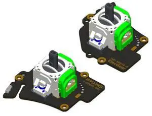 ElecGear TMR Joystick Module Replacement for Steam Deck OLED, PCB Assembly with MCU Calibration and TMR Hall Left/Right Control Stick Laptop PC Repair Part - (OLED Edition)