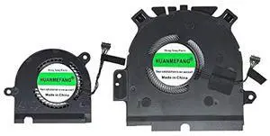 HUANMEFANG Replacement New CPU and GPU Cooling Fan for Lenovo Ideapad Yoga C940-14IIL ND55C57-18L29 ND55C56-18L28 DC5V Fan