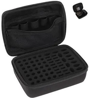 HUIZHU EVA Storage case with Elastic Protective Sponge for Storing 5IO pen Battery and Electronics and USB Charger and U disk (Black)