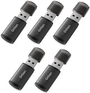 5 Pack USB 3.0 Micro SD Card Reader, 5Gbps Speed SD Card Adapter Compatible with Windows, MAC MacBook Pro/Air, iPhone 15 Pro/Max, Android and More, Black(Micro SD Card Not Included)