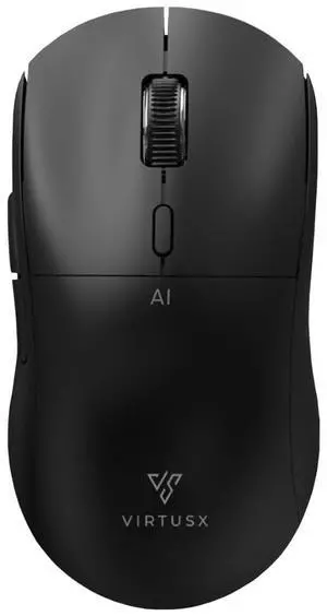 Virtusx AI Mouse, Jethro V1 - AI Voice & Audio Recorder, Note Taking Mouse for Computer & Laptop with Centralized AI Software, AI Writing Tools, Voice Typing, Transcribe, Translate & Summarize