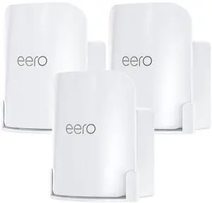 XLTTYWL erro Pro 7 Wall Mount Kit, erro 7 Pro Outlet Mount Bracket Optimize Space&Cable Management Accessories erro Pro 7 Compatible with erros Pro 7 Tri-Band Mesh Wi-Fi 7 Router (White, 3 Pack)