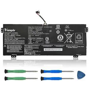 VANPIR L16L4PB1 L16C4PB1 L16M4PB1 Laptop Battery Compatible with Lenovo Yoga 720-13IKB 730-13IKB 730-13IWL Series 5B10M52738 5B10M52739 5B10M52740 7.72V 48Wh 6217mAh