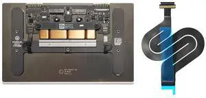 Replacement trackpad touchpad with Flex Cable for MacBook 12inch 2016 2017 Year (Silver