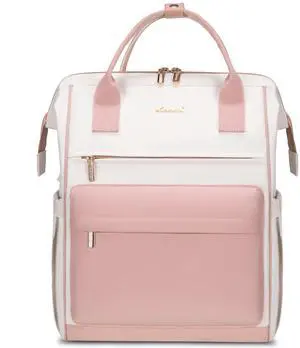 LOVEVOOK Laptop Backpack for Women,15.6 Inch Work Teacher Nurse Bag,Business Computer Backpack Purse with USB Port,Stylish Casual Daypack for Travel